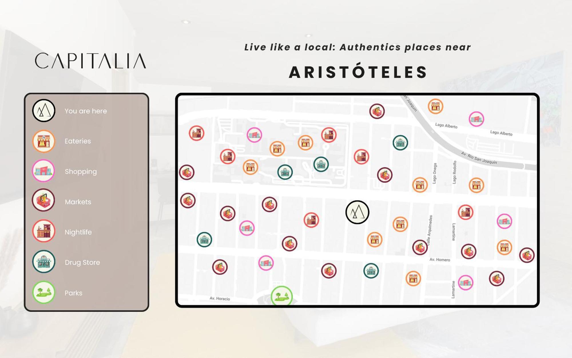 Capitalia - Luxury Apartments - Aristoteles Μεξικό Εξωτερικό φωτογραφία